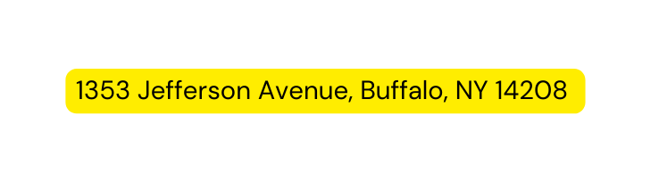 1353 Jefferson Avenue Buffalo NY 14208
